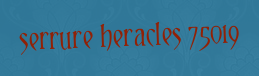Serrure Heracles 75019