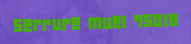 Serrure Muel 75019